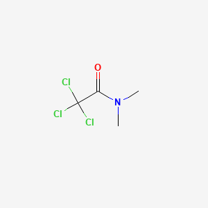 molecular formula C4H6Cl3NO B1212436 2,2,2-Trichloro-N,N-dimethylacetamide CAS No. 7291-33-0