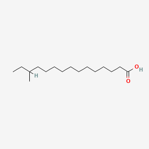 molecular formula C16H32O2 B1212441 13-Methylpentadecanoic acid CAS No. 20121-96-4