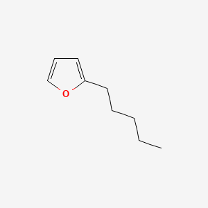 molecular formula C9H14O B1212448 2-Pentylfuran CAS No. 3777-69-3