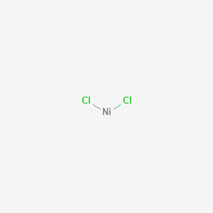 molecular formula NiCl2<br>Cl2Ni B1212450 氯化镍 CAS No. 37211-05-5