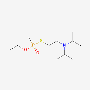 molecular formula C11H26NO2PS B1212451 VX. CAS No. 50782-69-9