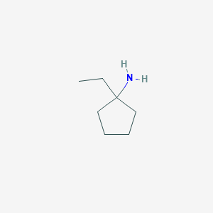 molecular formula C7H15N B12124646 1-Ethylcyclopentan-1-amine 