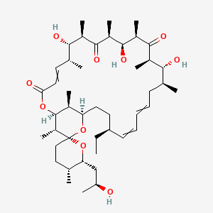 molecular formula C45H74O10 B1212486 Oligomycin C 