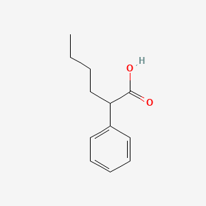 molecular formula C12H16O2 B12124864 2-Phenylhexanoic acid CAS No. 24716-09-4