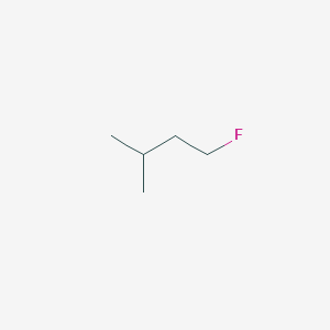 molecular formula C5H11F B12124889 1-Fluoro-3-methylbutane CAS No. 407-06-7