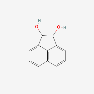 molecular formula C12H10O2 B1212491 cis-1,2-Acenaphthenediol CAS No. 2963-86-2