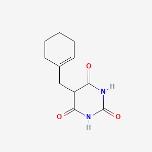 molecular formula C11H14N2O3 B1212494 Norhexobarbital CAS No. 718-67-2