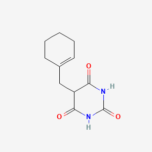 5-(Cyclohexen-1-ylmethyl)-1,3-diazinane-2,4,6-trione