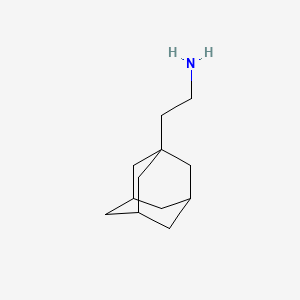 molecular formula C12H21N B1212508 1-C-Ethylaminoadamantane CAS No. 26482-53-1