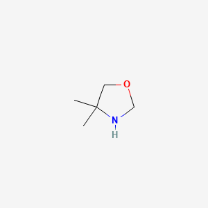 molecular formula C5H11NO B1212509 4,4-Dimethyloxazolidine CAS No. 51200-87-4