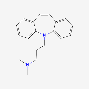molecular formula C19H22N2 B1212513 Depramine CAS No. 303-54-8