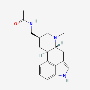 molecular formula C18H23N3O B1212517 Acetergamine CAS No. 3031-48-9