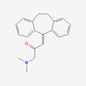 molecular formula C20H21NO B1212518 Cotriptyline CAS No. 34662-67-4