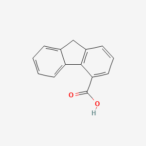 molecular formula C14H10O2 B1212525 9H-芴-4-羧酸 CAS No. 6954-55-8