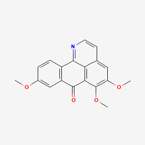 molecular formula C19H15NO4 B1212554 Menisporphine CAS No. 83287-02-9