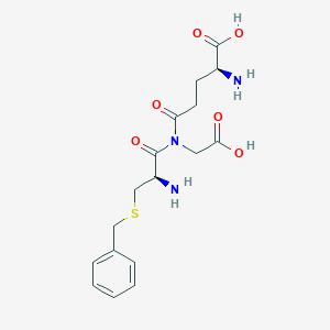 molecular formula C17H23N3O6S B1212566 S-Benzylglutathione CAS No. 6803-17-4