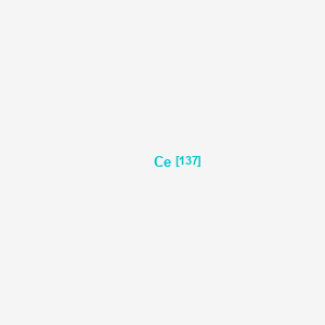 molecular formula Ce B1212572 Cerium-137 CAS No. 13968-49-5