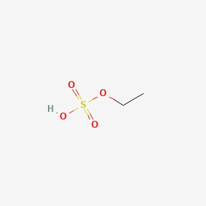 molecular formula C2H6O4S B1212585 乙硫酸 CAS No. 540-82-9