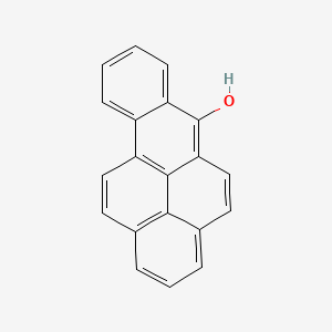 molecular formula C20H12O B1212588 6-羟基苯并[a]芘 CAS No. 33953-73-0