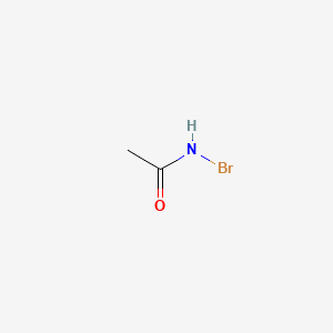 molecular formula C2H4BrNO B1212595 n-Bromoacetamide CAS No. 79-15-2