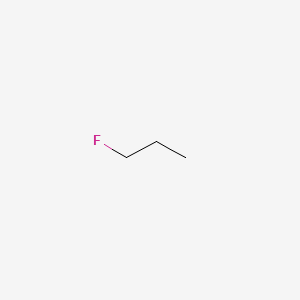 molecular formula C3H7F B1212598 1-Fluoropropane CAS No. 460-13-9