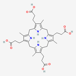 molecular formula C36H44N4O8 B1212610 Coproporphyrinogen I CAS No. 31110-56-2