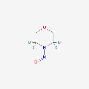 molecular formula C4H8N2O2 B121263 N-Nitrosomorpholine-d4 CAS No. 61578-30-1