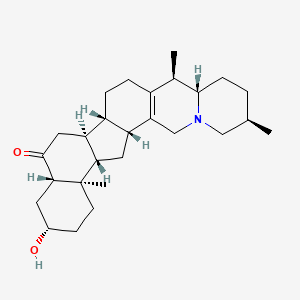 molecular formula C27H41NO2 B1212630 Ebeinone CAS No. 125409-58-7