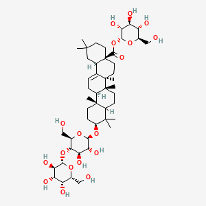 molecular formula C48H78O18 B1212653 Calendulozide B CAS No. 34381-98-1