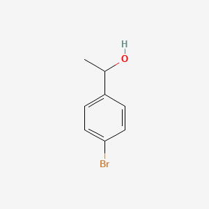 molecular formula C8H9BrO B1212655 1-(4-Bromophenyl)ethanol CAS No. 5391-88-8