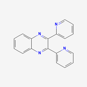 molecular formula C18H12N4 B1212657 2,3-Bis(2-pyridyl)quinoxaline CAS No. 23309-74-2