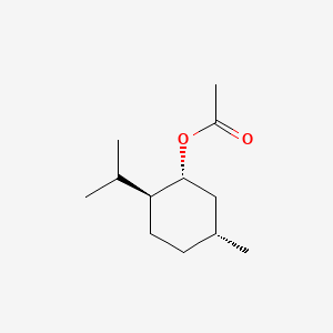 molecular formula C12H22O2 B1212664 L-Menthyl acetate CAS No. 89-48-5