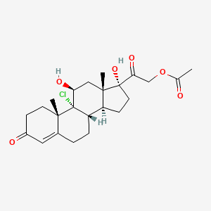 9alpha-Chlorocortisol acetate