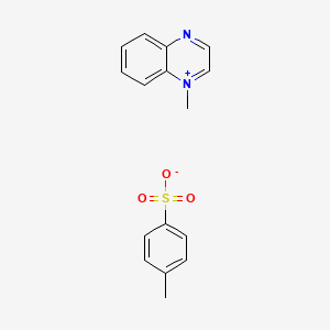 Quinoxalinium, 1-methyl-, salt with 4-methylbenzenesulfonic acid (1:1)