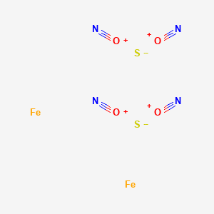 molecular formula Fe2N4O4S2 B1212680 Roussin's Red Salt CAS No. 58204-17-4