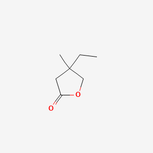 molecular formula C7H12O2 B1212683 beta-EMGBL CAS No. 50598-34-0