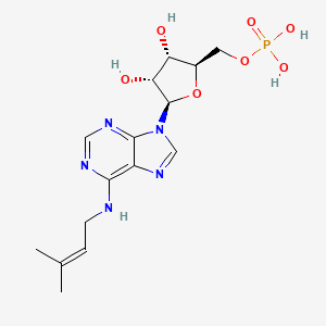 N(6)-(dimethylallyl)adenosine 5'-monophosphate