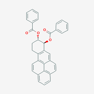 [(7S,8S)-7-benzoyloxy-7,8,9,10-tetrahydrobenzo[a]pyren-8-yl] benzoate
