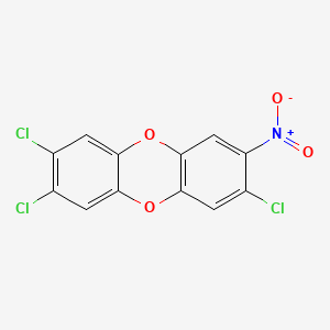 8-Nitro-2,3,7-trichlorodibenzo-p-dioxin
