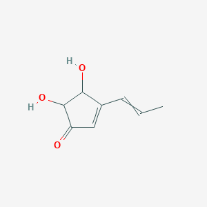 4,5-Dihydroxy-3-propenyl-cyclopent-2-enone