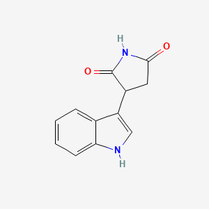 3-(1H-indol-3-yl)pyrrolidine-2,5-dione