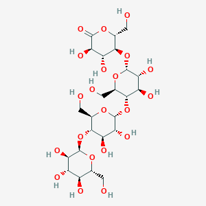 molecular formula C24H40O21 B1212736 D-maltotetraono-1,5-lactone 