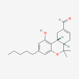 molecular formula C21H28O3 B1212752 11-Oxo-thc CAS No. 53865-18-2