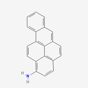 molecular formula C20H13N B1212757 1-Aminobenzo(a)pyrene CAS No. 92758-43-5