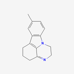 molecular formula C15H16N2 B1212764 脱氢吡吲哚 CAS No. 75804-32-9