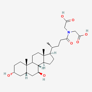 Ursodeoxycholyl N-carboxymethylglycine