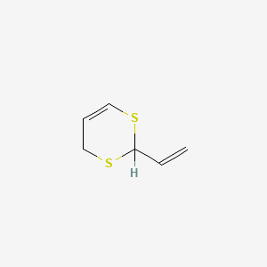 molecular formula C6H8S2 B1212779 2-乙烯基-4H-1,3-二噻吩 CAS No. 80028-57-5
