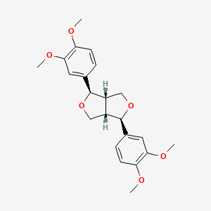 molecular formula C22H26O6 B1212799 Eudesmin 