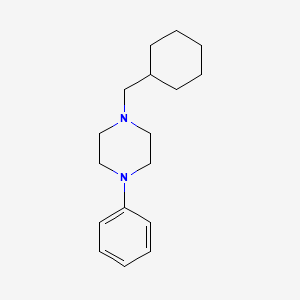 1-(Cyclohexylmethyl)-4-phenylpiperazine