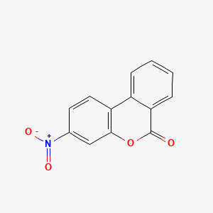 molecular formula C13H7NO4 B1212822 7-Nitro-3,4-benzocoumarin CAS No. 6638-64-8